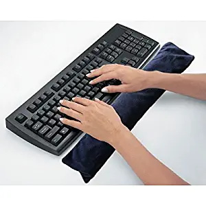 WristWiz Soft Form Fitting Wrist Keyboard Pad - Hot and Cold Bean Bag - Take The Pressure Off Your Wrists and Relax at The Workplace - Helps with Arthritis!