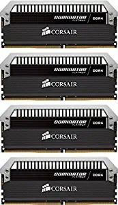 Corsair Dominator Platinum 16GB (4x4GB) DDR4 DRAM 3200MHz (PC4 25600) C16 Memory Kit