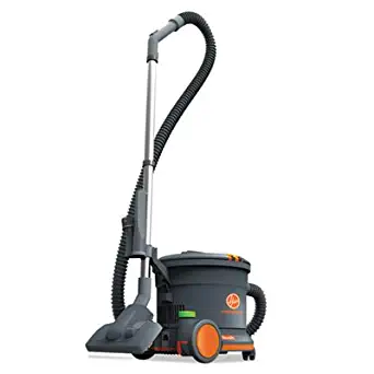 Hoover Commercial Hushtone Canister Vacuum Cleaner, 10.75Lb, Gray