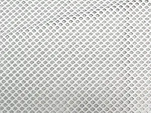 SyFabrics Sports Football Jersey mesh Fabric 58 inches Wide White