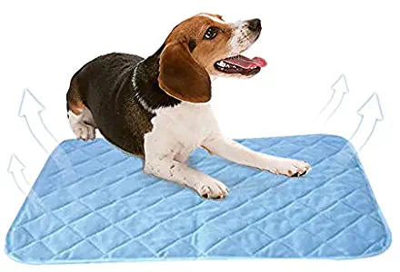 Beds&Mats - Hoomall Summer Cooling Mats for Dogs Cats Pet Dog Mat Ice Pad Blanket Portable Tour Caming Sleeping Mats Dog Pet Accessories