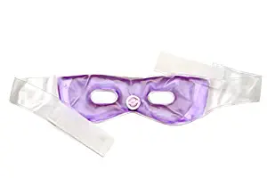 Heat In A Click Eye mask heating/cooling pad for the eyes to reduce puffy eyes and ease headaches