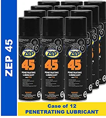 Zep 45 Penetrating Lubricant Aerosol 17401 (Case of 12) - The Lubricant for Professionals