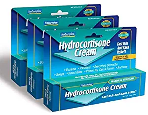 Natureplex Hydrocortisone Cream Anti-Itch Cream, 1% (3 Pack) (3)