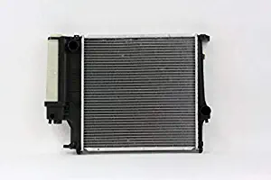 Radiator - Pacific Best Inc For/Fit 1295 91-99 BMW 3-Series 96-98 Z3 4-Cylinder Plastic Tank Aluminum Core 318i/ic/is/ti