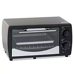 Avanti Products PO3A1B Toaster Oven44; Stainless Steel & Black