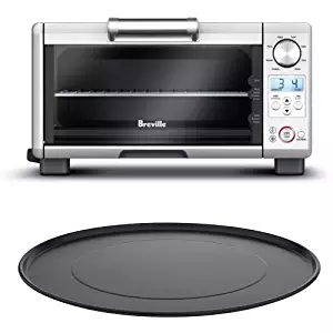 Breville BOV450XL Mini Smart Oven with 11 Inch Aluminum Nonstick Pizza Pan