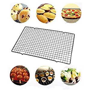 Weite Heavy Duty Stainless Steel Cooling Baking Rack, Commercial Quality 10 inch x 16 inch Tight-Grid Design, Oven Safe Nonstick Broiler Rack fits Various Baking Sheets Oven Pans