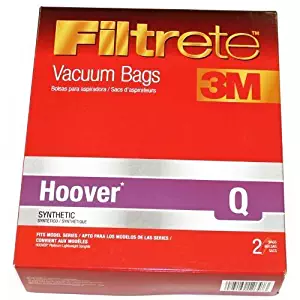 8 HOOVER PLATINUM Q VACUUM BAGS FOR PLATINUM UPRIGHT VACUUMS