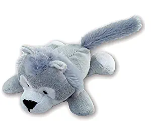 Puzzled Plush Magnet, Wolf