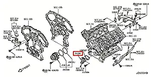 Infiniti Genuine Water Pump Cooling Fan Thermostat Thermostat Assy 21200-JK20A QX70/FX QX50/EX M35/45 G35/37/25 SEDAN