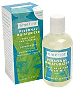 Emerita Personal Moisturizer | Intimate Skin Care for Vaginal Dryness | Water Based with Calendula & Vitamin E | Estrogen & Paraben Free | 2 fl oz