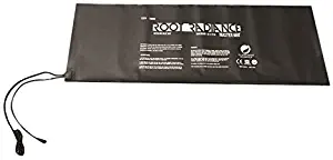 Root Radiance 437013 Daisy Chain 21'' x 61'' Seedling & Germination Master Heat Mat, Small, Black