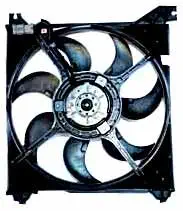TYC 600610 Hyundai Santa FE Replacement Radiator Cooling Fan Assembly