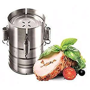 3 Layers Meat Cooking Hamburger Press Stainless Steel Ham Patty Burger Maker Mold Non-rust Meat Poultry Tools Kitchen Products Katoot