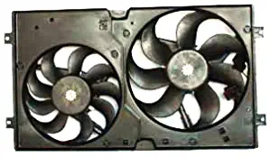 TYC 621000 Vollkswagen Beetle Replacement Radiator/Condenser Cooling Fan Assembly