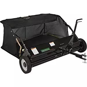 Strongway 42in.W Lawn Sweeper - 13 Cu. Ft. Capacity