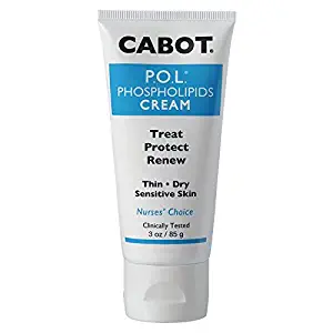 CABOT P.O.L. Phospholipids Cream for Dry Thin Skin-3 Ounce Tube