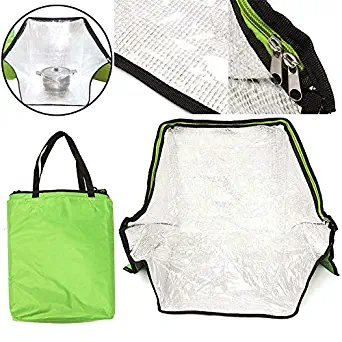 Green Portable Solar Oven Bag Cooker Sun Outdoor Camping Travel Emergency Tool Solar Oven Bag for Cooking Tools