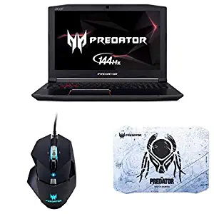 Acer Predator Helios 300 Gaming Laptop PC, 15.6"& Acer Predator Cestus 510 RGB Gaming Mouse with Acer Mousepad - The Predator from Fox