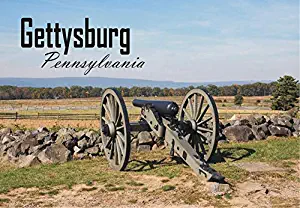Gettysburg, Pennsylvania, Battlefield, Cannon, PA, Civil War, Souvenir, Travel, Locker, Magnet 2 x 3 Fridge Magnet