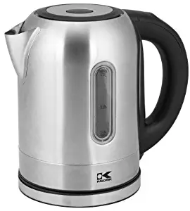 Kalorik JK 40770 SS Led Water Kettle, Stainless Steel, 57-Ounce,