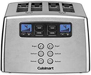 Cuisinart Countdown 4 Slice Leverless Toaster CPT440