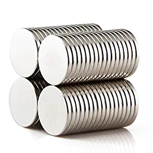 AYGYIYH 15Pieces 18x2mm Disc Small Multifunction Refrigerator Magnet, Science, Process, Engineering Science, Educational Magnetic Kit