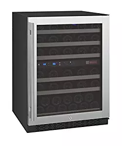 Allavino FlexCount VSWR56-2SSRN - 56 Bottle Dual Zone Wine Refrigerator with Right Hinge Built-In