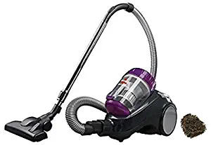 BISSELL OptiClean Canister Vacuum Cleaner, 1989D, Area Rug HardFloor (Complete Set), with Bonus Premium Microfiber Cleaner Bundle