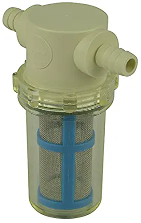 3/8" Hose Barb In-Line Strainer with 50 mesh stainless steel filter screen