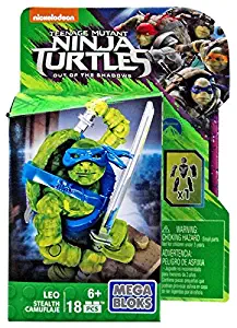 Mega Bloks Teenage Mutant Ninja Turtles Out of the Shadows Leo Set DPW13 [Stealth]