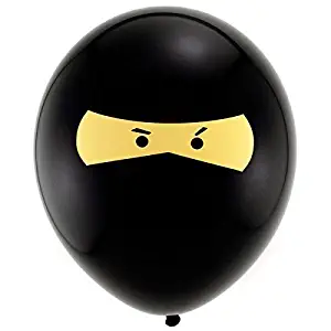 Betallic Ninja 11" Latex Balloons (10 Pack)