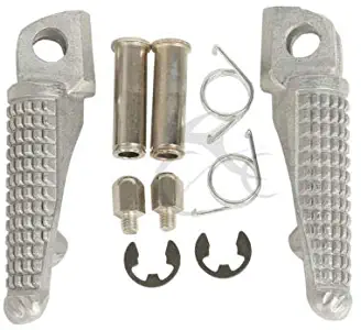 Motorcycle Front Footrests Foot Pegs For Kawasaki Ninja 650R 09-13 ZX-6R 9R 10R Z1000 Z750