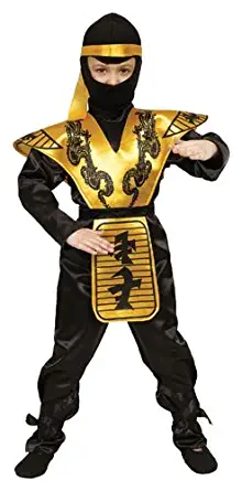 Deluxe Ninja Children’s Costume Set by Dress up America