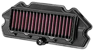 New K&N High-Flow Air Filter - 2012-2016 Kawasaki EX650 Ninja 650R