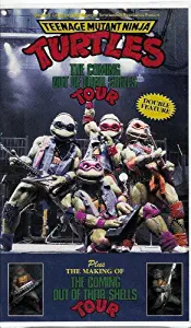 Teenage Mutant Ninja Turtles- The Coming Out Of Their Shells Tour (Plus- The Making of the Coming Out Of Their Shells Tour)(1992 VHS)
