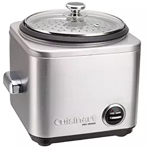 Cuisinart CRC-800 8-Cup Rice Cooker, Stainless Steel Exterior
