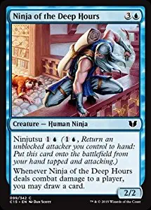 Magic The Gathering - Ninja of The Deep Hours (099/342) - Commander 2015