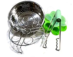 4 PC Instant Pot Accessories Pressure Cooker Ninja Accessories with Egg Bite Mold, and Trivet