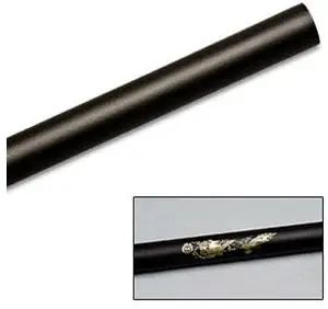 Foam Covered Bo Staff - Black - 4 ft