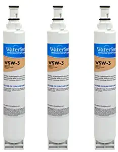 WaterSentinel WSW-3 Filter Cartridge | Whirlpool 4396701 Compatible | 3 Pack