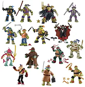 MINIFIGURES TMNT 2018 Basic Action Figure Wave 4 Set