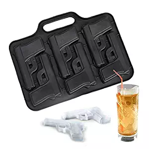 Ice Tray - Party Drink Ice Tray Cool Pistol Gun Cream Maker Mould Mold Style Large Tubes Bar - Halloween Whiskey Aluminum Half Octopus Shelf Horse Inflatable Oval Cover