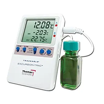 Thomas 6430 Traceable Excursion-Trac Datalogging Thermometer, 1 Bottle Probe