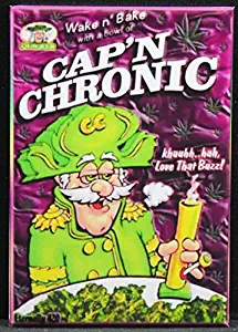 Cap'n Chronic Refrigerator Magnet.