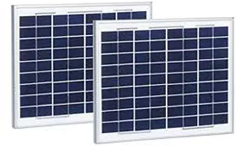 FAS LiftMaster 210W Solar Panel Kit with 2 Ten Watt / 12V Solar Panels & K94-37236 Battery Harness