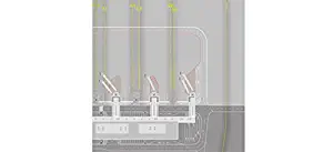 Herpa 530316 1:500 Scale Munich Airport South Pier Diorama Building with Ground Foil Display Model