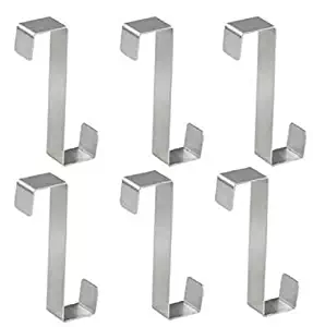 Youfui Over Door Hooks Rack Heavy Duty S/Z hook Hook, Pack of 6