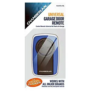 Clicker Blue Universal Garage Door Remote